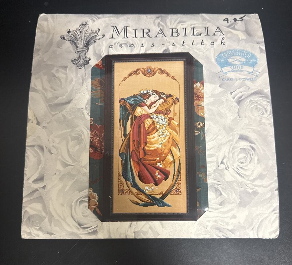 Mirabilia MD-8 Cross Stitch Pattern The Dreamer Nora Corbett Pattern Chart 1994